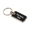 Personalized Stainless Steel Keychain with Custom Name Engraving, Trendy DesignColourSilver Item shapeRectangular MaterialStainless Steel StyleMODEL-1