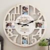 Personalized Timeless Love Photo Wall Clock