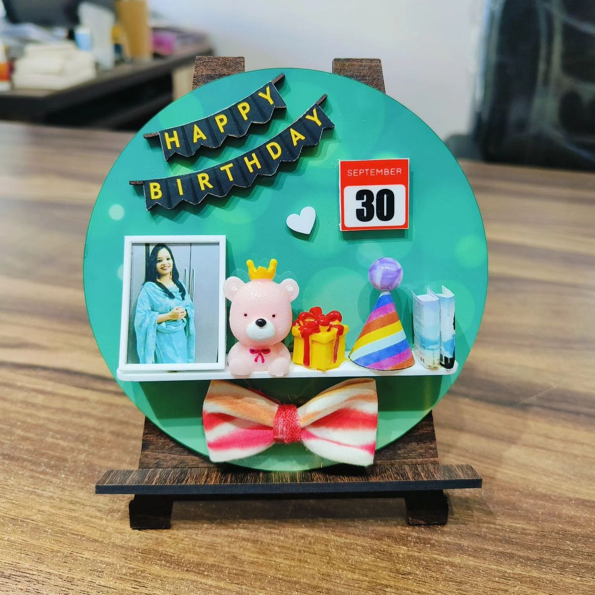 Personalized Birthday Table Décor