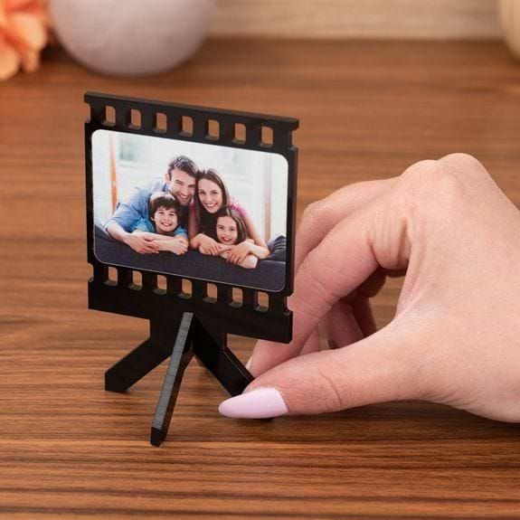 3D Printed Film Strip Photo Frame – Personalized Custom Photo Gift - Image 3